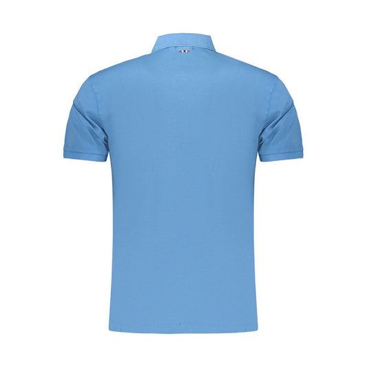 Napapijri Blue Cotton Men's Polo Shirt