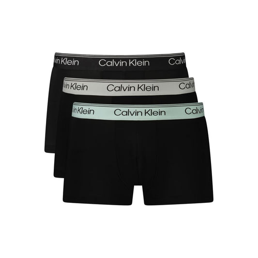 Calvin Klein Black Polyester Men's Underwear