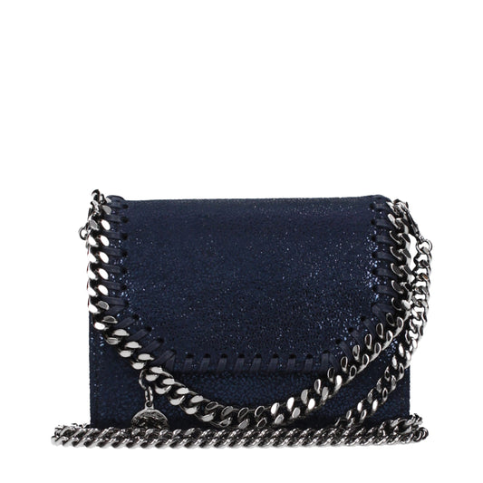 Stella McCartney Blue Leather Wallet