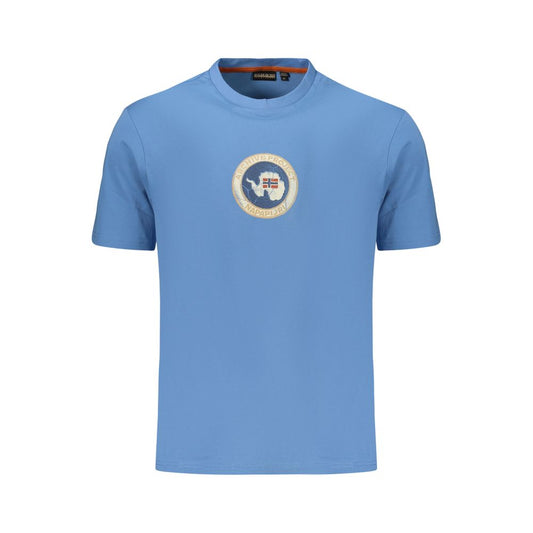 Napapijri Blue Cotton T-Shirt
