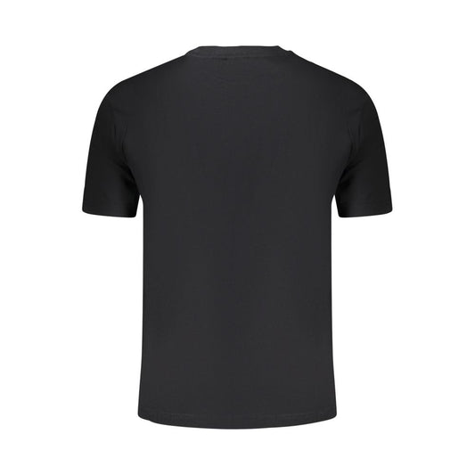 Napapijri Black Cotton T-Shirt