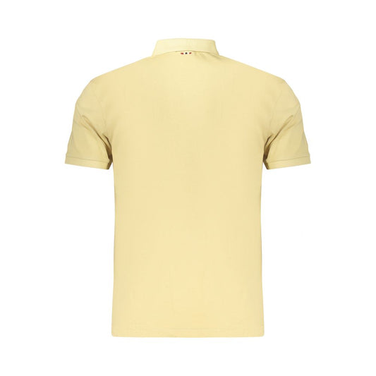 Napapijri Beige Cotton Polo Shirt