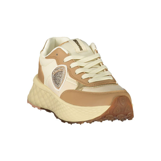 Blauer Brown Polyurethane Women's Sneaker