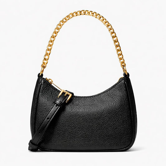 Michael Kors Black Fur Shoulder Bag