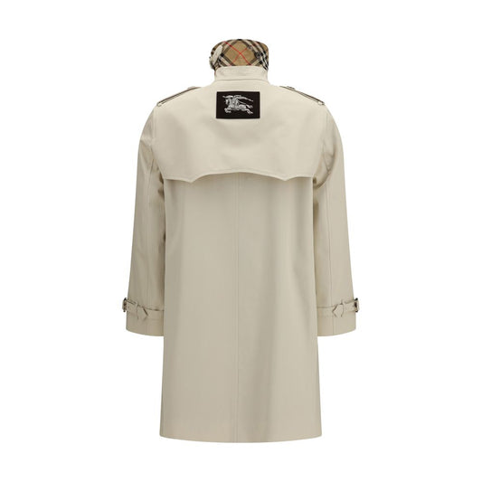 Burberry Beige Cotton Trench Coat