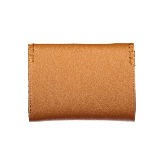 Mario Valentino Brown Polyurethane Women's Wallet Accessory