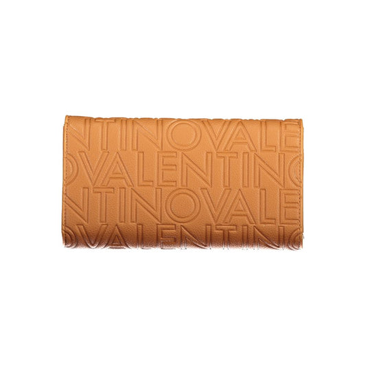Mario Valentino Brown Polyurethane Women's Wallet