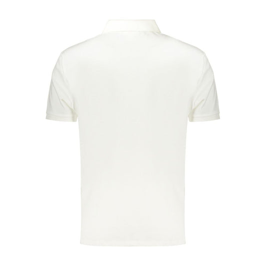 Calvin Klein White Cotton Men's Polo Shirt