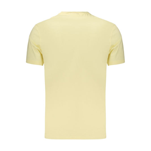 Calvin Klein Yellow Cotton Men's T-Shirt