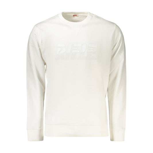 Rifle White Cotton Men's Sweatshirt