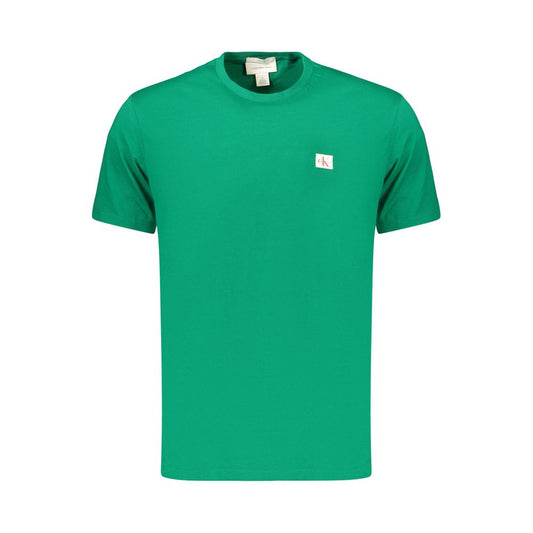 Calvin Klein Verde Cotton Men's T-Shirt