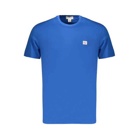 Calvin Klein Blue Cotton Men's T-Shirt