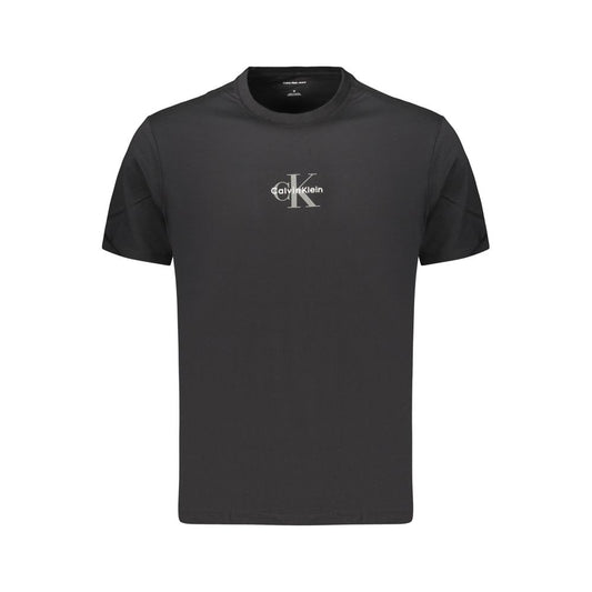 Calvin Klein Black Cotton Men's T-Shirt