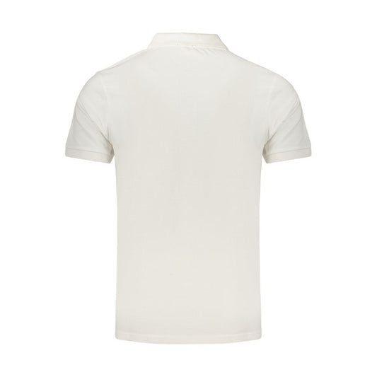 Rifle White Cotton Men's Polo