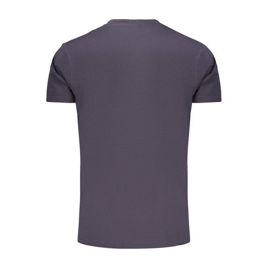 Rifle Blue Cotton Men's T-Shirt