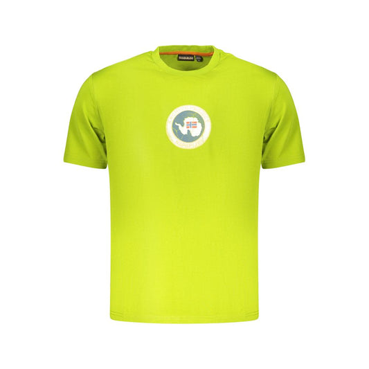 Napapijri Verde Cotton Men's T-Shirt