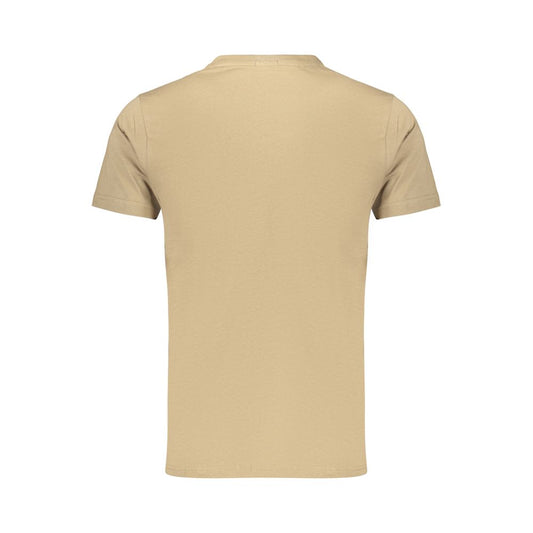 Rifle Brown Cotton T-Shirt
