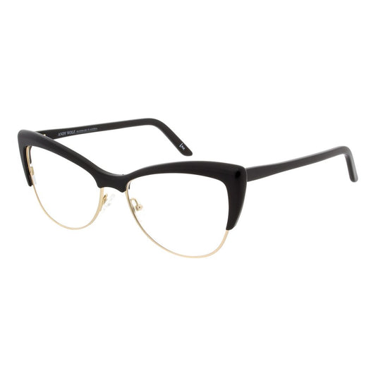 Andy Wolf Black Acetate & Metal Glasses (Frames)