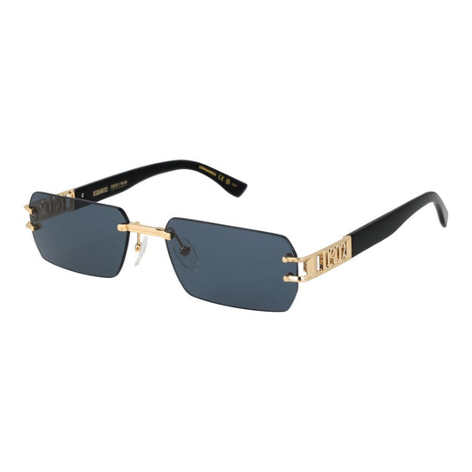 Dsquared² Gold Metal Sunglasses