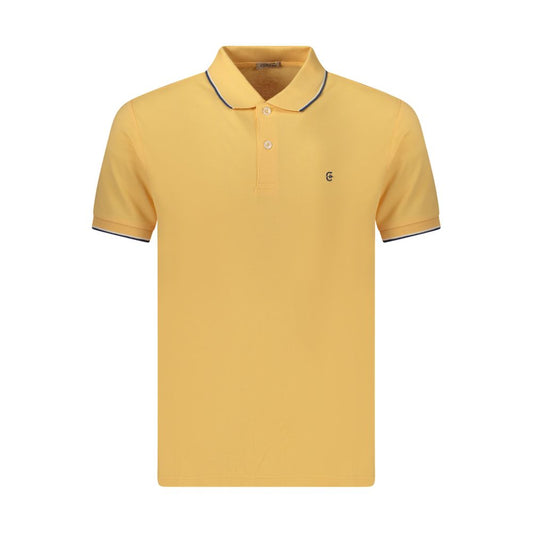 Coveri Moving Orange Cotton Men's Polo