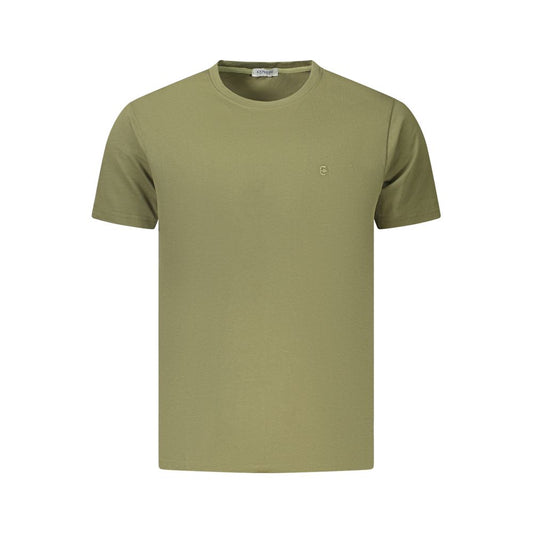 Coveri Moving Green Cotton T-Shirt