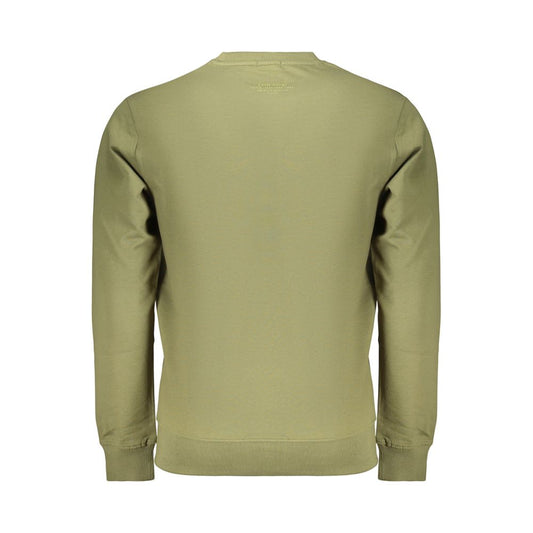 Coveri Moving Green Cotton Sweatshirt