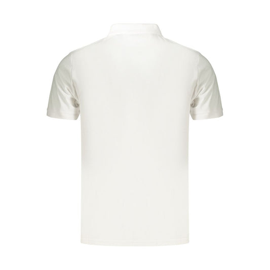 Coveri Moving White Cotton Polo Shirt