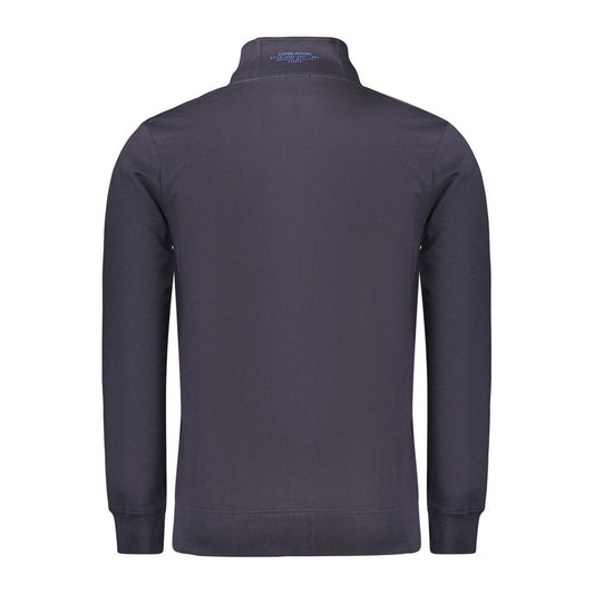 Coveri Moving Blue Cotton Sweatshirt