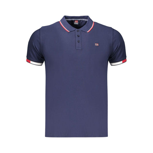Norway 1963 Blue Cotton Polo Shirt