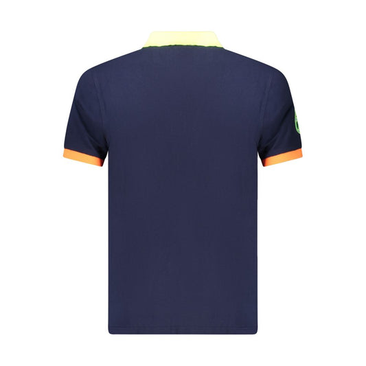Norway 1963 Blue Cotton Polo Shirt