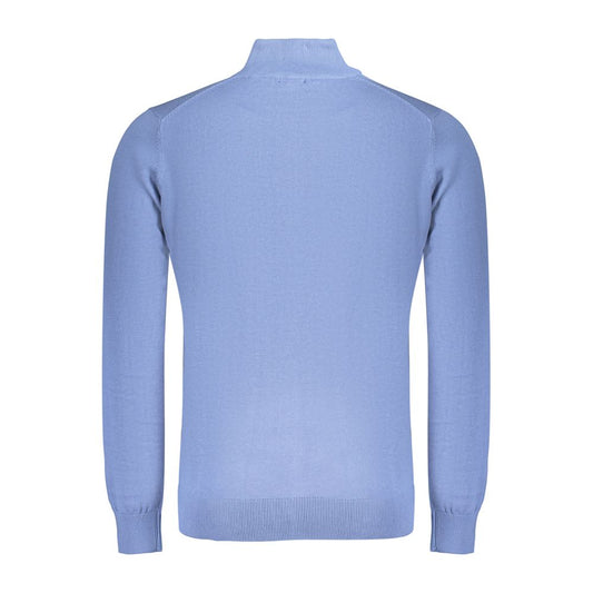 Norway 1963 Blue Cotton Cardigan