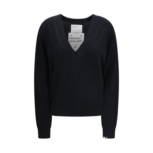 Extreme Cashmere Black Wool Oves Aries Sweatshirt