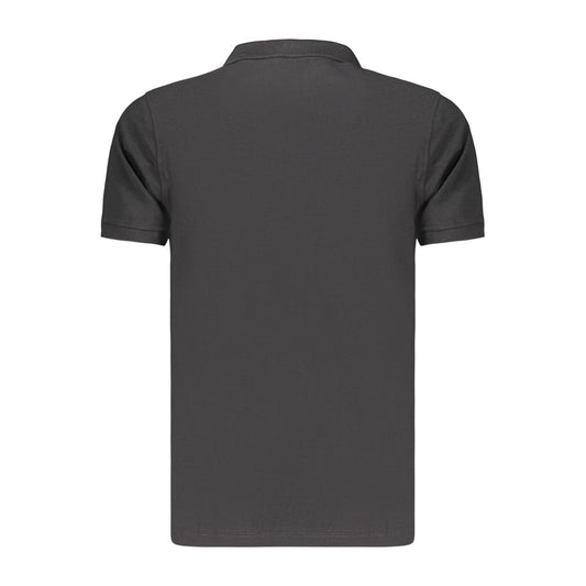 Norway 1963 Black Cotton Polo Shirt