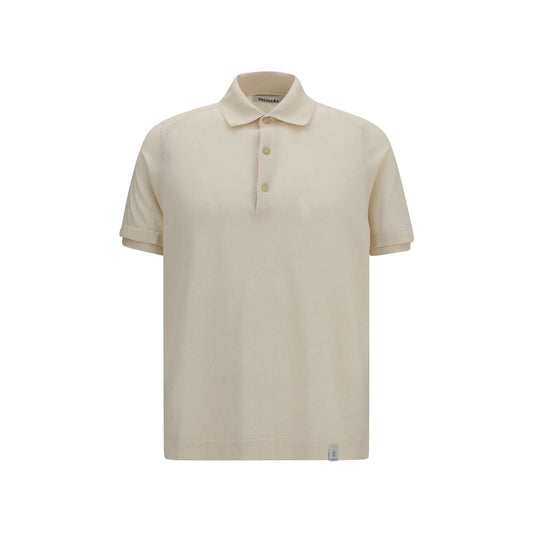 Premiata Beige Cotton Polo Shirt