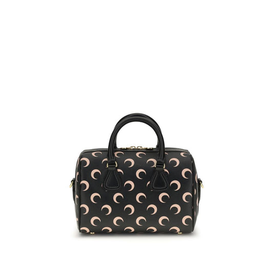 Marine Serre Black Polyethylene Shoulder Bag
