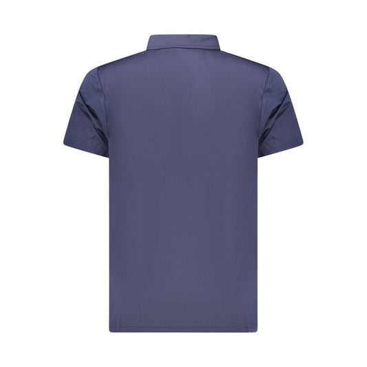 Lotto Blue Polyester Polo Shirt