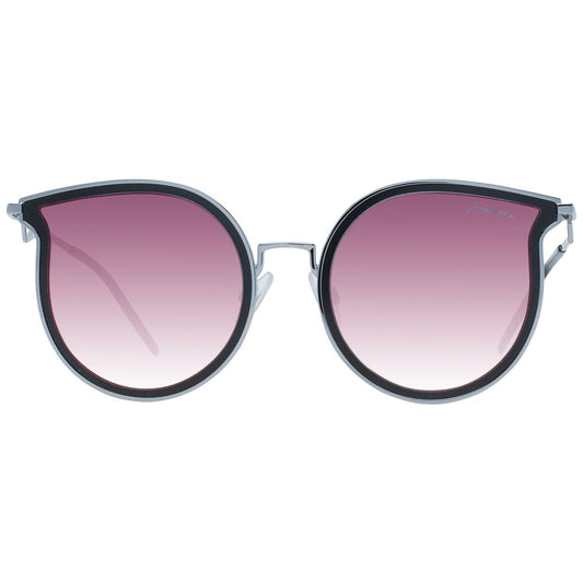 Ana Hickmann Black Metal Sunglasses