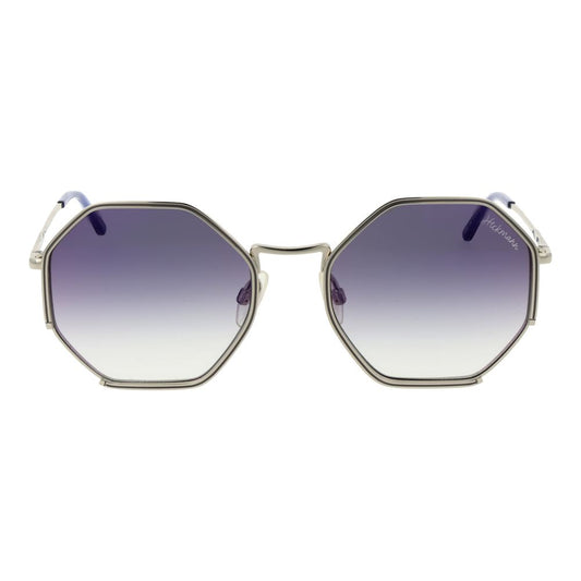 Ana Hickmann Gray Metal Sunglasses