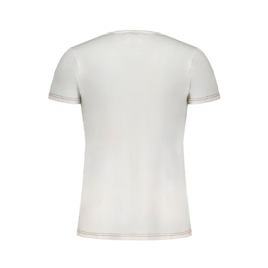 Aeronautica Militare Bianco Cotton Mens T-Shirt