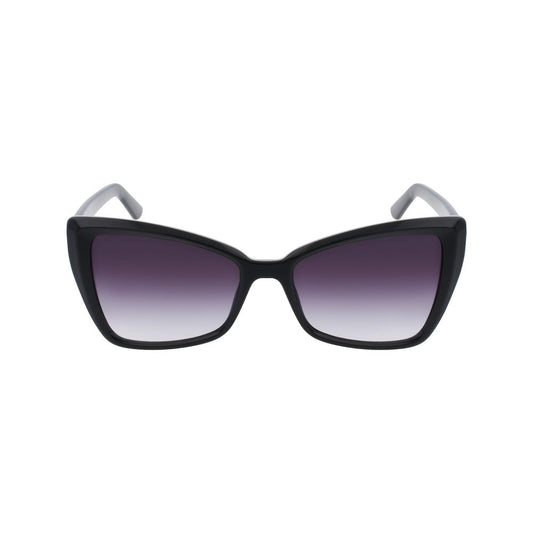 Karl Lagerfeld Black Injected Sunglasses