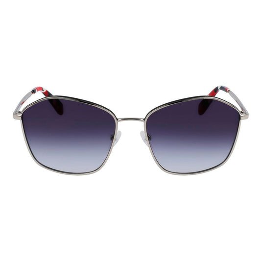 Liu Jo Gray Metal Sunglasses