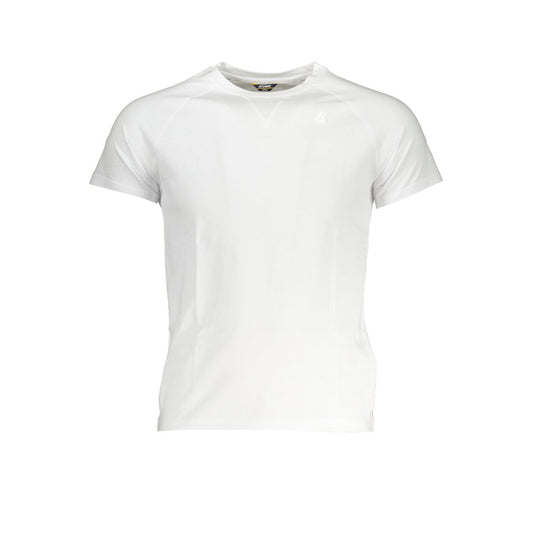 K-WAY White Cotton Men's T-Shirt