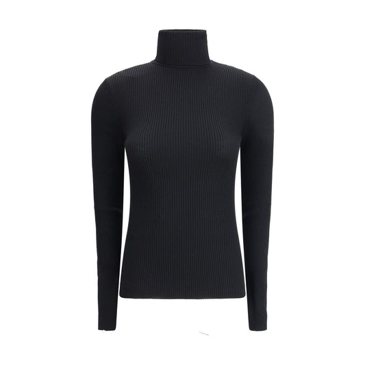 Wolford Black Wool Turtleneck