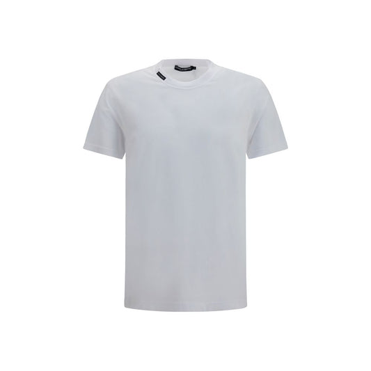 Dolce & Gabbana White Cotton T-Shirt