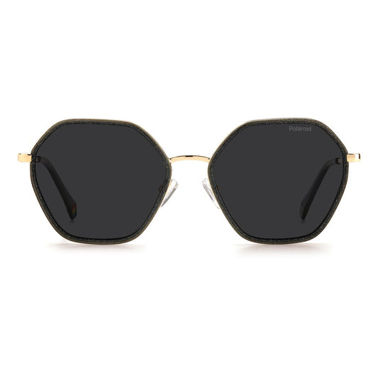 Polaroid Gray Plastic Sunglasses
