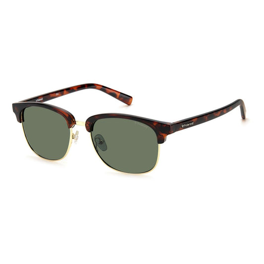 Polaroid Brown Metal Sunglasses