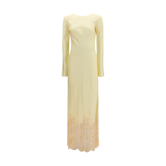 Self-Portrait Bicolor Viscose Cocktail Dress