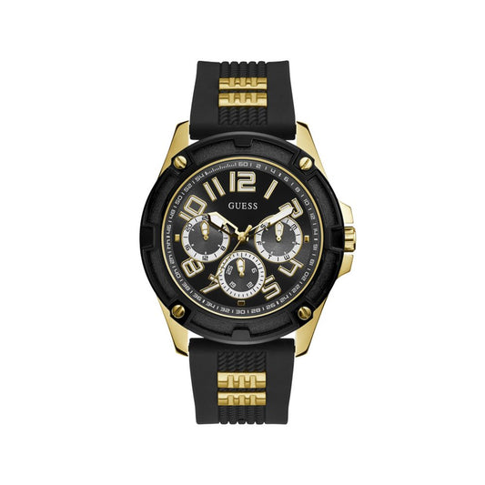 Guess Black Synthetic Dress Watch
