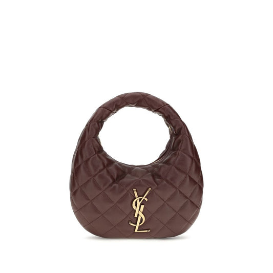 Saint Laurent Brown Lamb Ovis Aries Aries Shoulder Bag