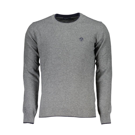North Sails Gray Fabric Men's Sweater